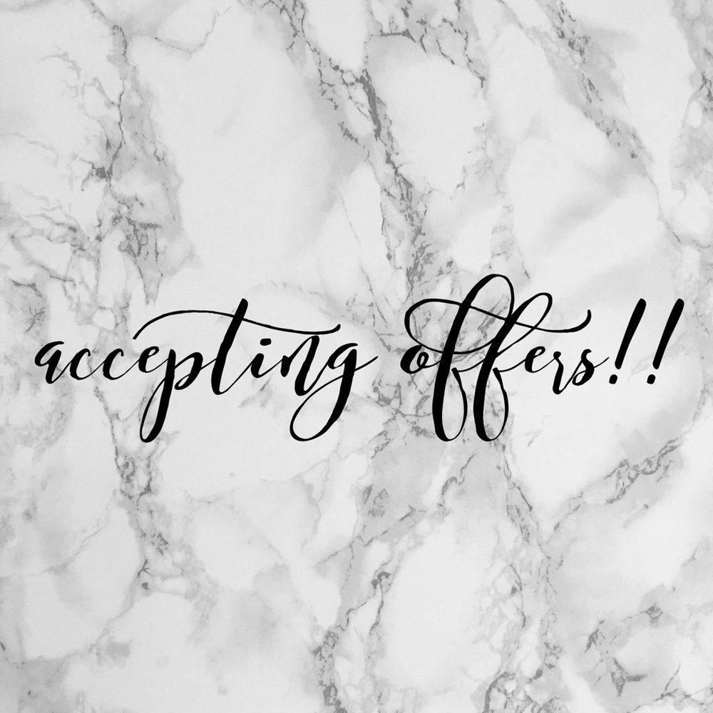 Accepting offers!!